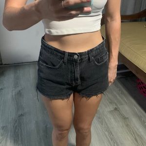 Urban Outfitters High Waisted Denim Shorts